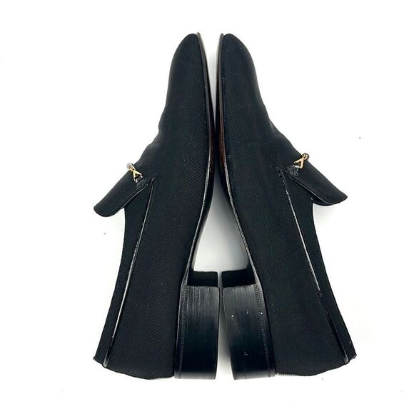 Bally Suisse Club Black Loafers Fabric Tuxedo Shoes main image 6